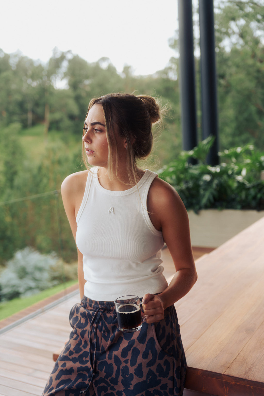 NIDIA TANK TOP IVORY